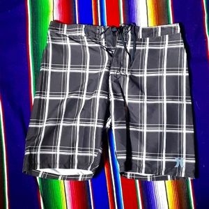 Hurley Plaid Boardshorts